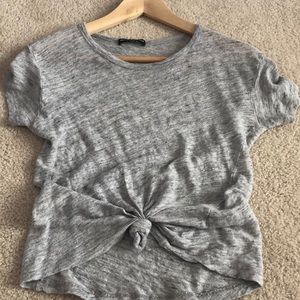 Brandy Melville shirt with knot for style